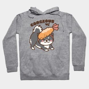 Corg-eous Cute Kawaii Corgi Hoodie